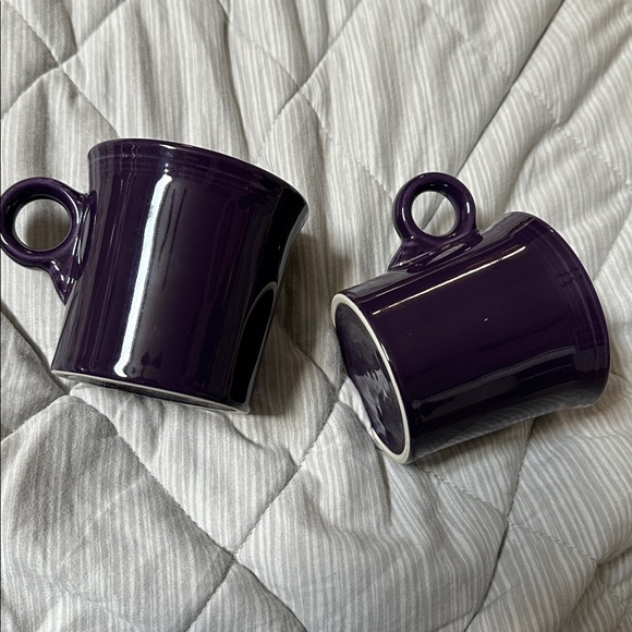 Fiesta Purple Plum Tom & Jerry Mug Fiestaware Set of 2 - Picture 1 of 13